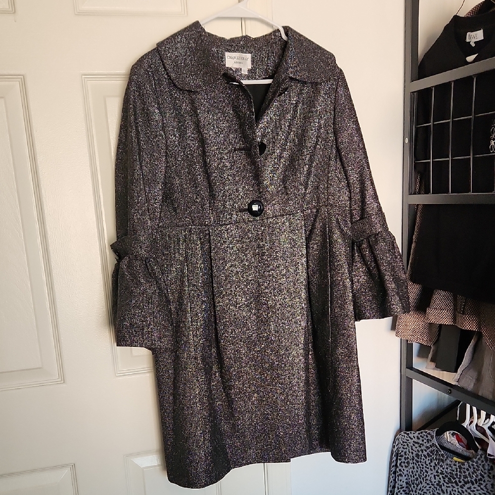 Charles Gray London Black Jacket Size Large